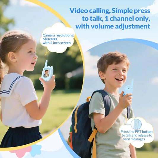 Kids Video Walkie Talkie Set