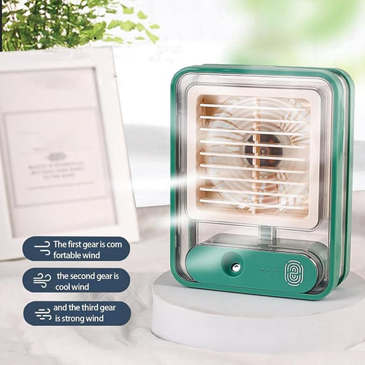Portable Spray Fan with Water Mist