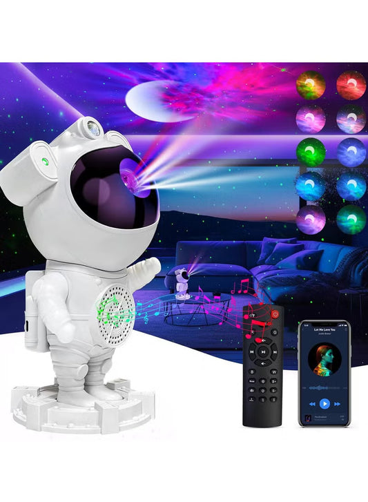 Astronaut Galaxy Projector Bluetooth Speaker
