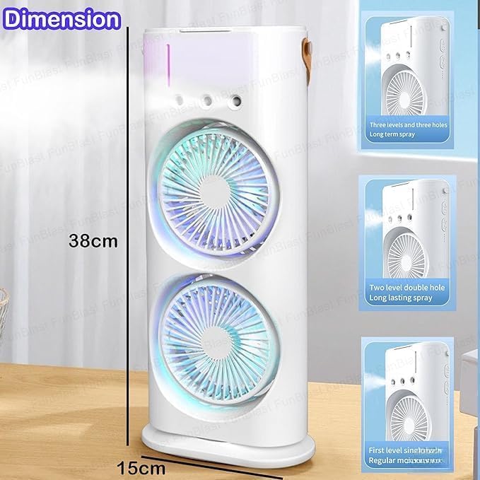 Rechargeable Tower Mist Fan