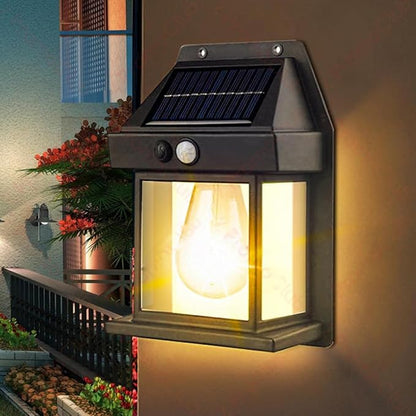 Solar Interaction Wall Lamp with Motion Sensor