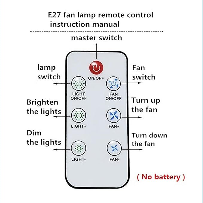 LED Smart Fan Light with Remote