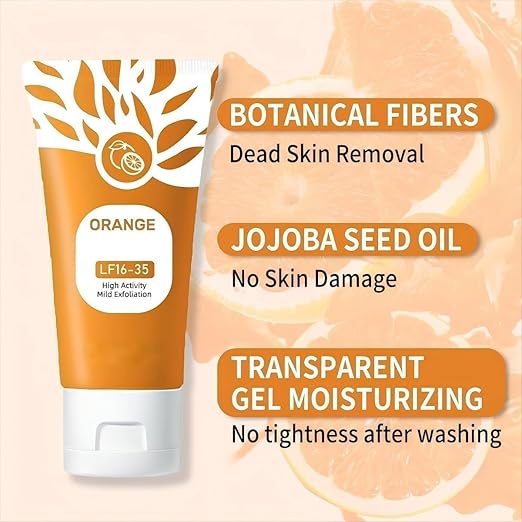 Orange Enzyme Exfoliating Gel for Face & Body
