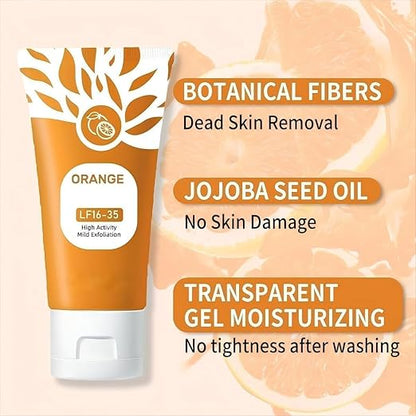 Orange Enzyme Exfoliating Gel for Face & Body