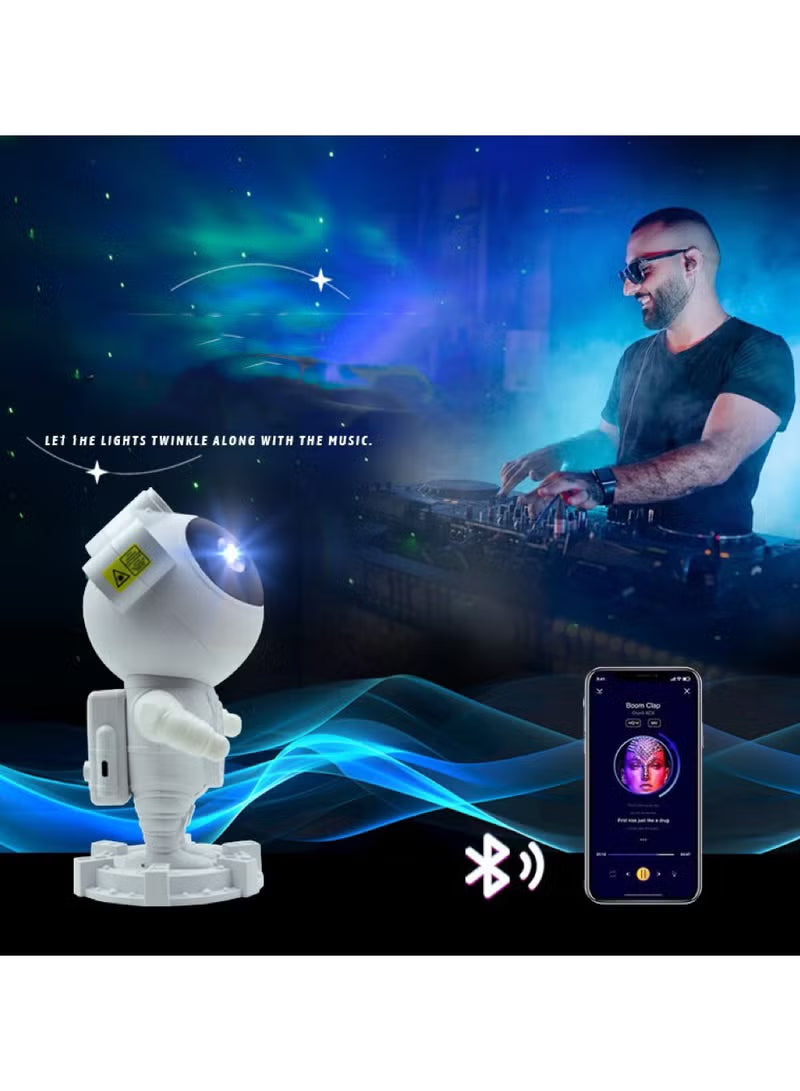 Astronaut Galaxy Projector Bluetooth Speaker