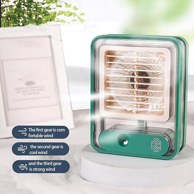 Portable Spray Fan with Water Mist