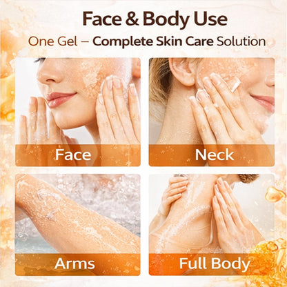 Orange Enzyme Exfoliating Gel for Face & Body