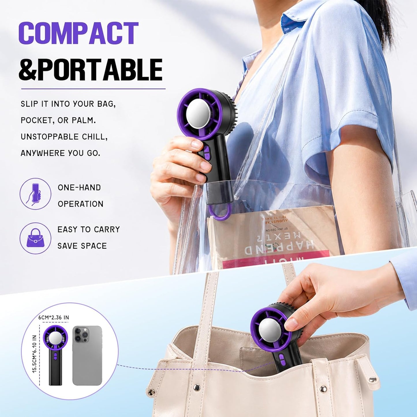 High Speed Handheld Fan