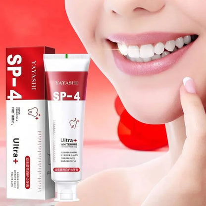 YAYASHI SP-4 Ultra Whitening Probiotic Toothpaste – Fresh Breath, Stain Removal, Enamel-Safe Daily Oral Care