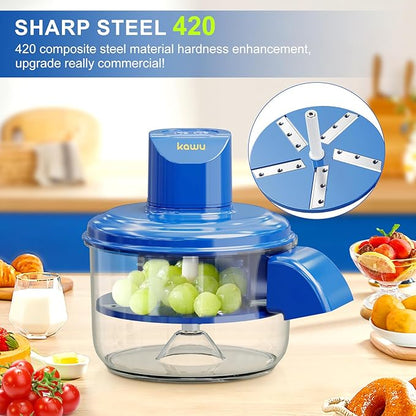 Rechargeable Electric Fruit & Vegetable Peeler – Cordless Automatic Peeler for Potatoes, Apples & More