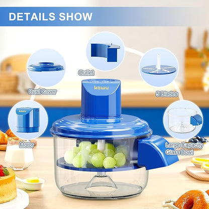 Rechargeable Electric Fruit & Vegetable Peeler – Cordless Automatic Peeler for Potatoes, Apples & More