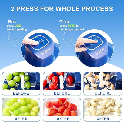 Rechargeable Electric Fruit & Vegetable Peeler – Cordless Automatic Peeler for Potatoes, Apples & More