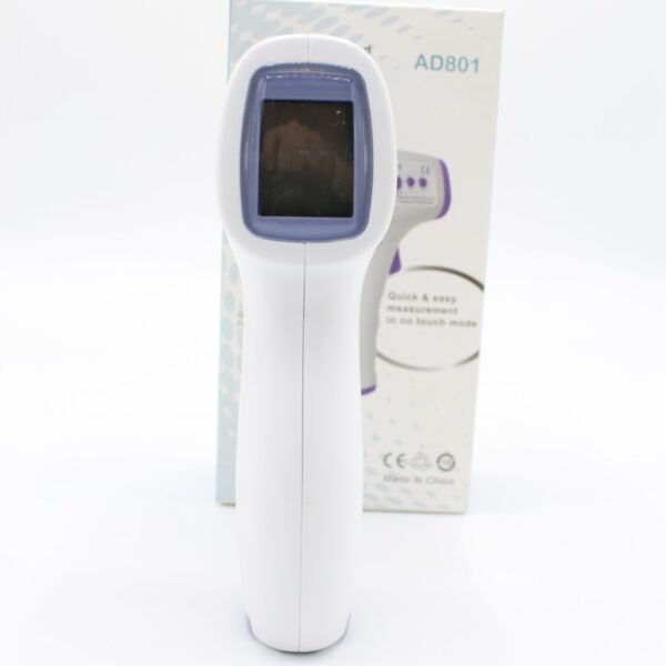 AD801 Non-Contact Infrared Forehead Thermometer – Digital 1‑Second Fever Scanner for Babies, Kids & Adults