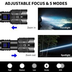 Super Light Rechargeable Flashlight
