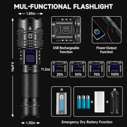 Super Light Rechargeable Flashlight