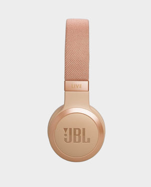 JBL Live 670NC Wireless On-Ear Headphones – Sandstone – image 2
