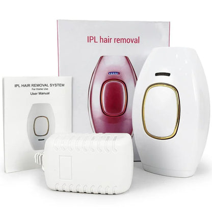IPL Laser Hair Removal Device for Women & Men | At-Home Permanent Hair Reduction | Painless Body & Face Epilator