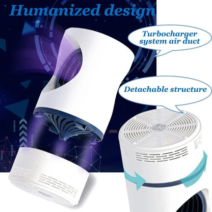 USB Purple-Light Mosquito Killer Lamp with Collection Chamber – image 5