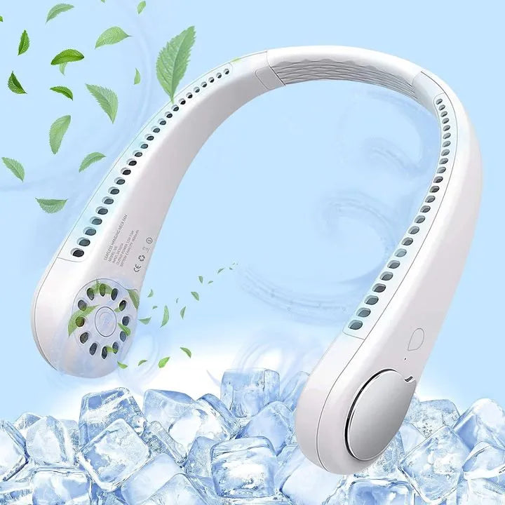 Rechargeable Bladeless Wearable Neck Fan – Multi-Speed – image 5