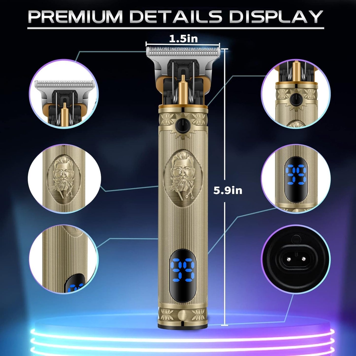 Kemei KM-700H Professional Oil Head Clipper