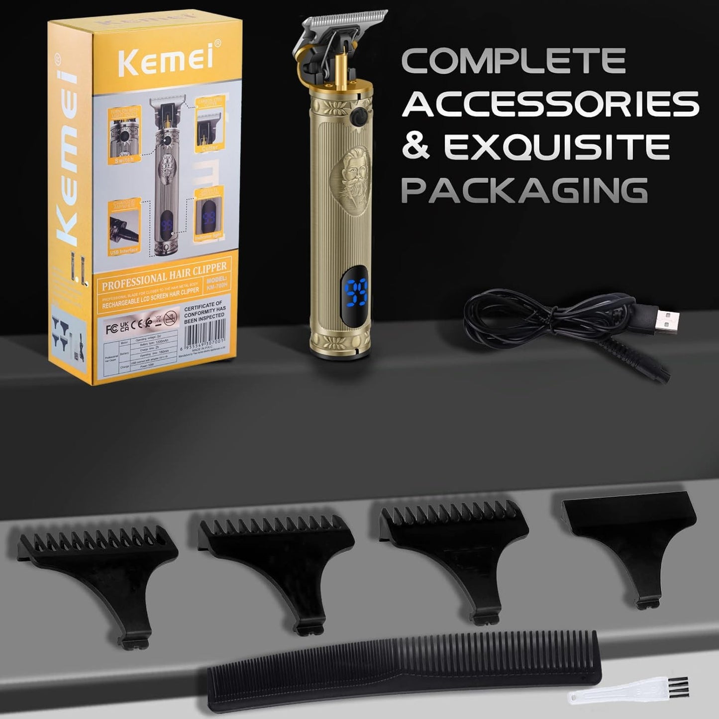 Kemei KM-700H Professional Oil Head Clipper