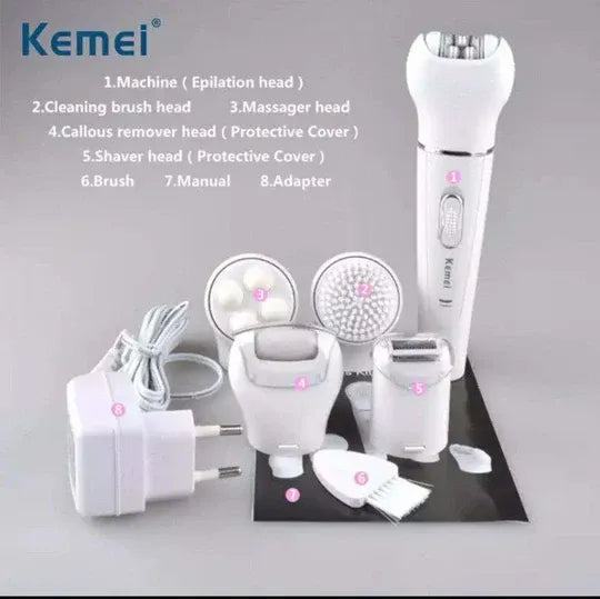 Kemei 5-in-1 Beauty Tools Kit