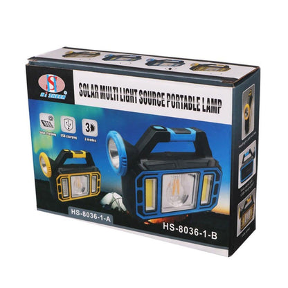 Lampe Solaire Portable Multifonctionnelle HS-8036-7