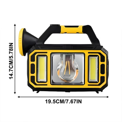 Lampe Solaire Portable Multifonctionnelle HS-8036-7