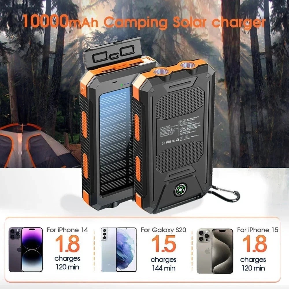 X-Treme 20,000mAh Solar Power Bank with Dual USB and Flashlight – image 3